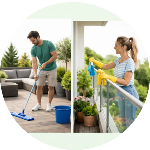 Terrace & Balcony Cleaning