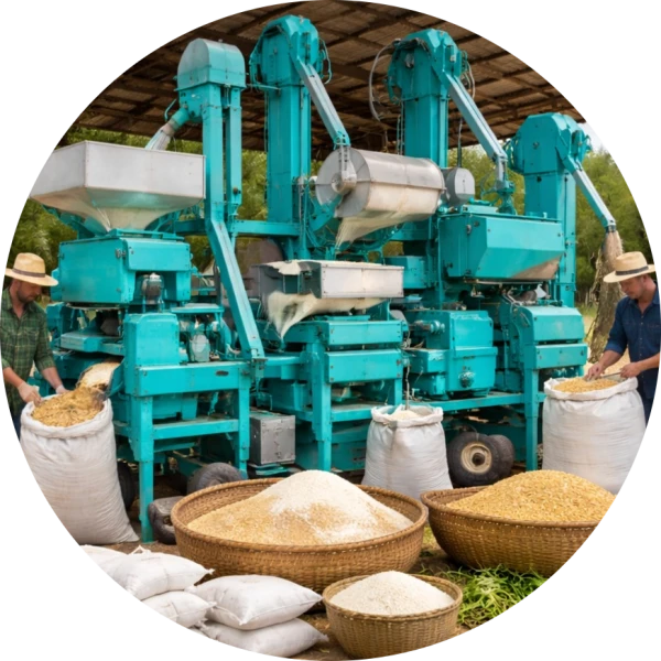Rice Mill Machine